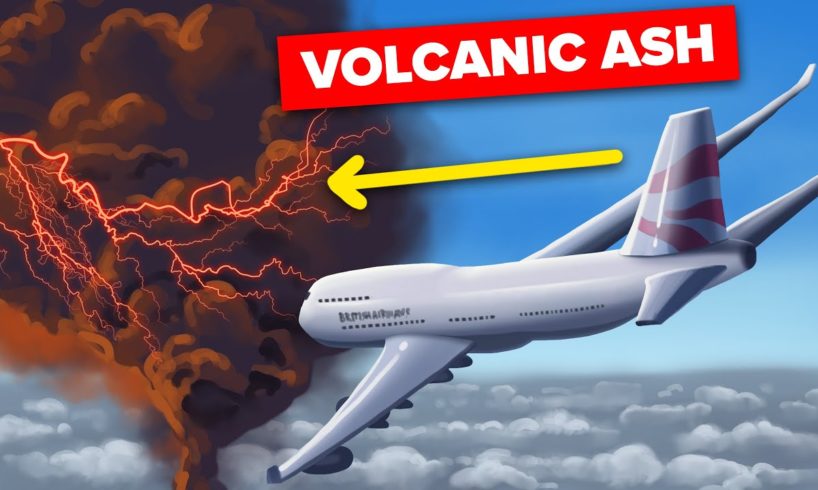 An Airplane Lost Engines Flying Through Volcanic Ash, This is What Happened Next