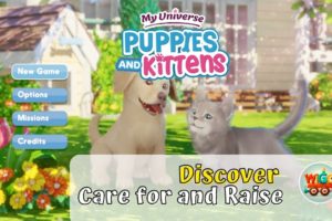 Care for and Raise the Cutest Puppies and Kittens in Puppies and Kittens