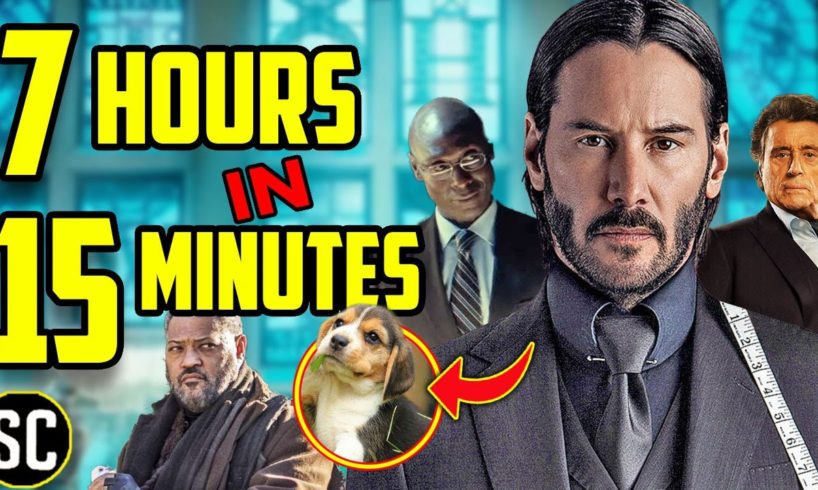 John Wick 1-3 RECAP Everything You Need to Know Before 4