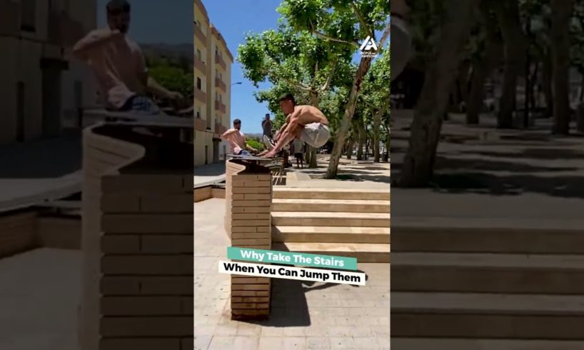 Man With One Leg Does Parkour | People Are Awesome #parkour