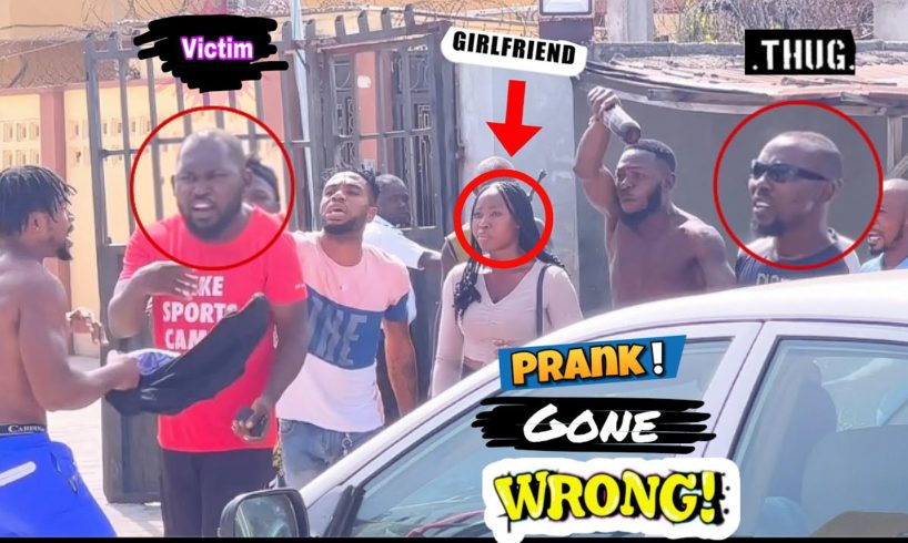 FALSE H@RASSMENT ON MY GIRLFRIEND IN THE HOOD 😳 | FUNNY PRANK EDITION