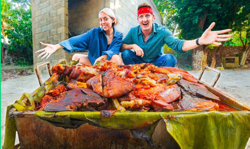 Mayan Meat Suitcase!! Underground Mexican Barbecue!!