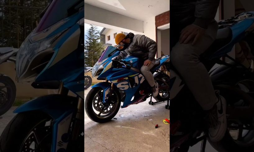 Sound on🔊| Pure sound of #Suzuki #GSXR600🎶(ft.fukipov) #shorts