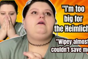 Amberlynn says she almost died due to her size