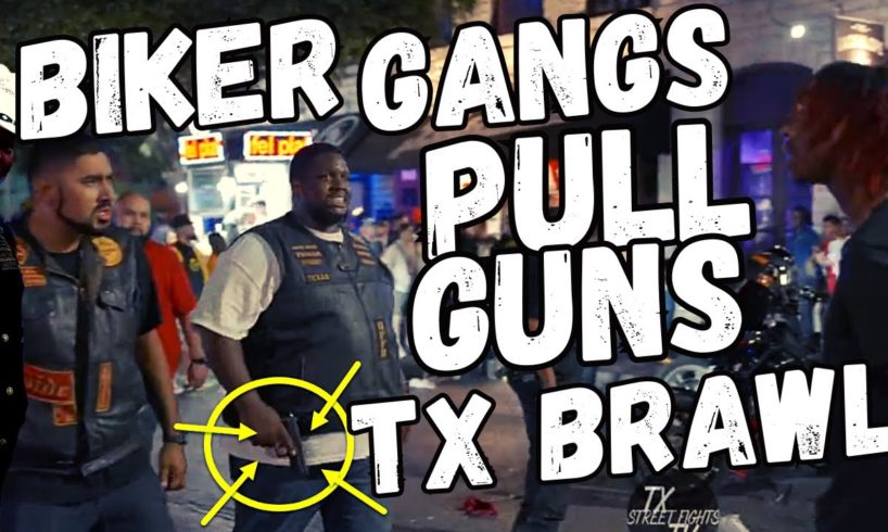 Biker Gangs Pull Guns in Austin, Texas Street Brawl