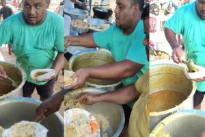 Bishu Vai Ka Dokan | Upma Matar Alu with 2 Vajji 25 Rs/ | Puri Odisha ( Mochi Sahi Chhak )