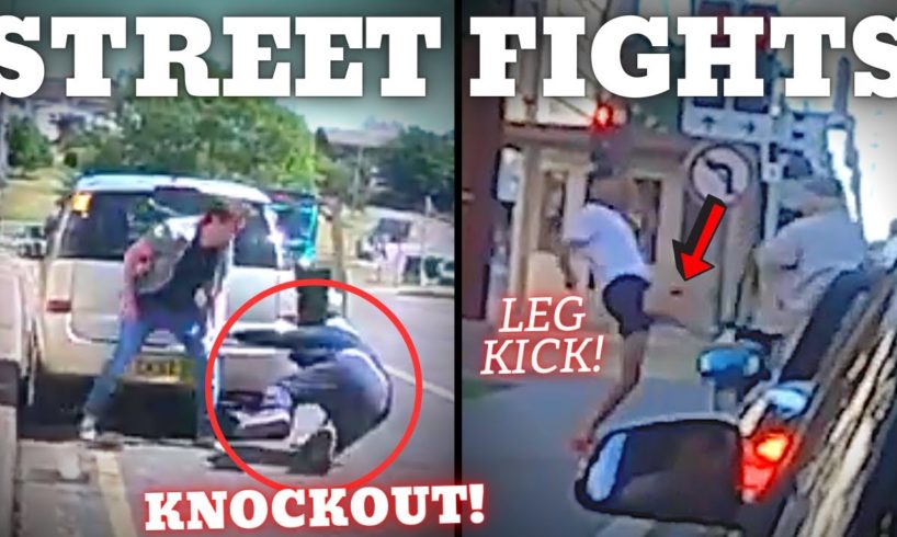 STREET FIGHTS & ROAD RAGE Moments Caught on Bikers Camera | New 2023