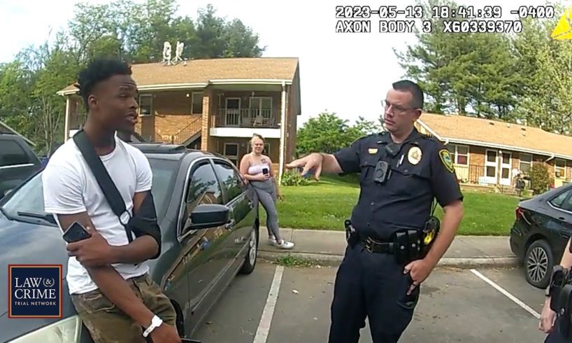 Bodycam: Man Allegedly Assaults, Spits on Cops During Arrest for Violent Threats