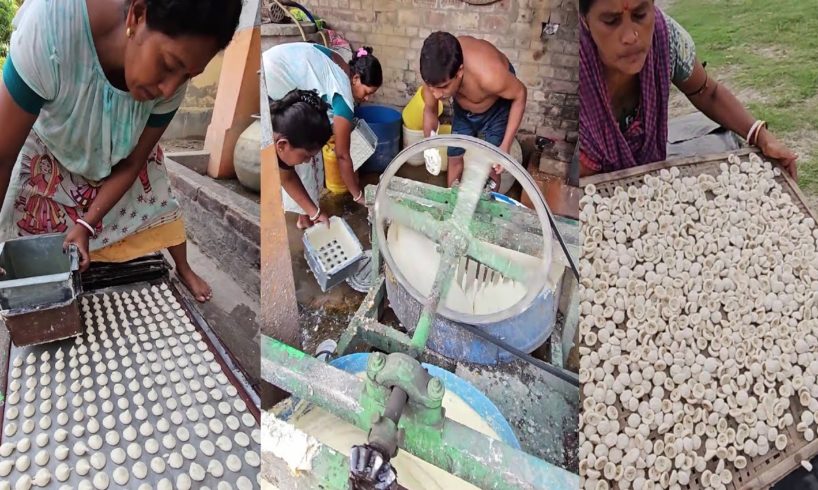 Ladies Making Dal Bori - Traditional Indian Village Food