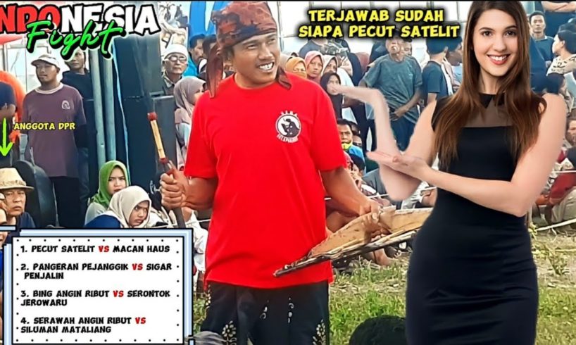 Peresean Terbaru!! Pecut Satelit Terpaksa buka baju?.. (Fight)