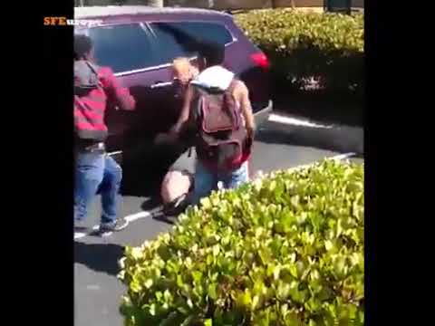 Best Street fights, knockouts, Police vs gangster. people going crazy 2023 compilation