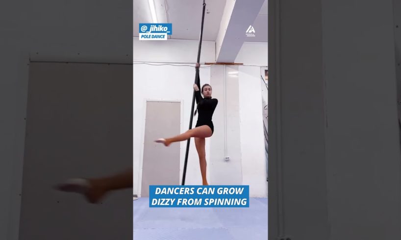 Fighting Vertigo While Spinning On A Pole | Driven | People Are Awesome #shorts