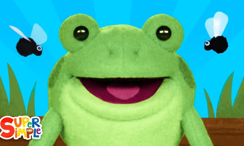 Five Little Speckled Frogs featuring The Super Simple Puppets | Kids Songs | Super Simple Songs