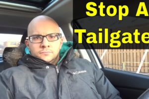 How To Stop A Tailgater In Less Than 1 Minute-Driving Tip