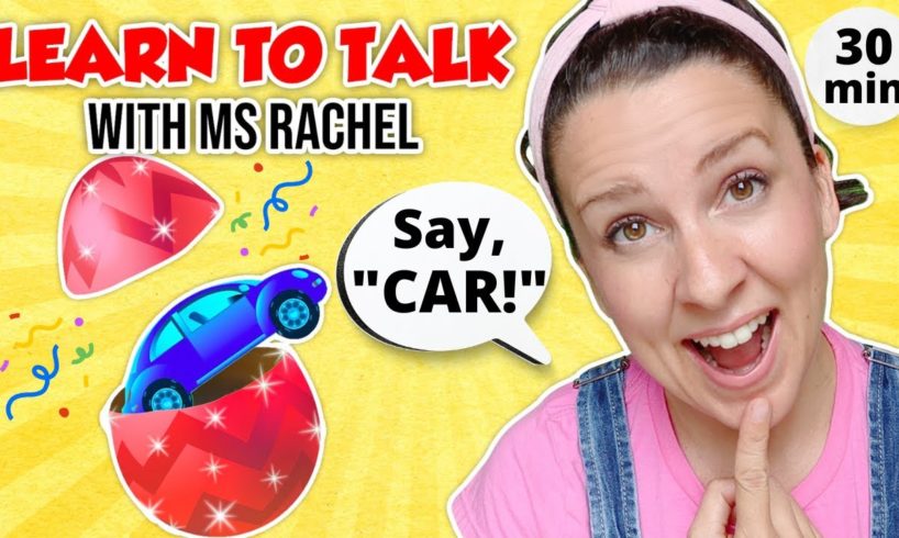 Learning with Ms Rachel | Learn Words and Colors for Toddlers | Educational Kids Videos | Animals