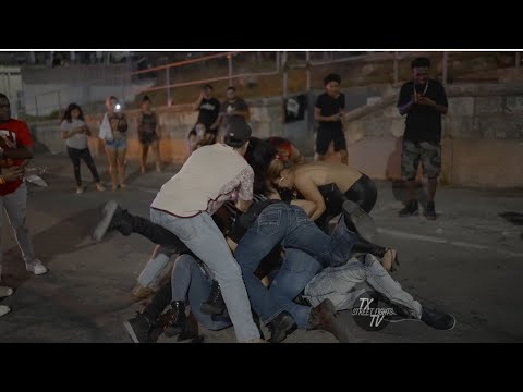 Brawl breaks out 6th Street Austin TX 7-9-2023 fight