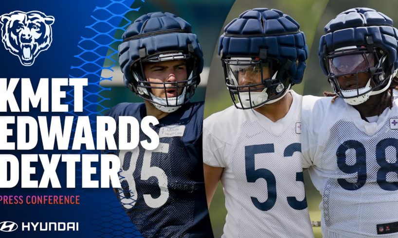 Kmet, Edwards, and Dexter on improvements they see in camp | Chicago Bears