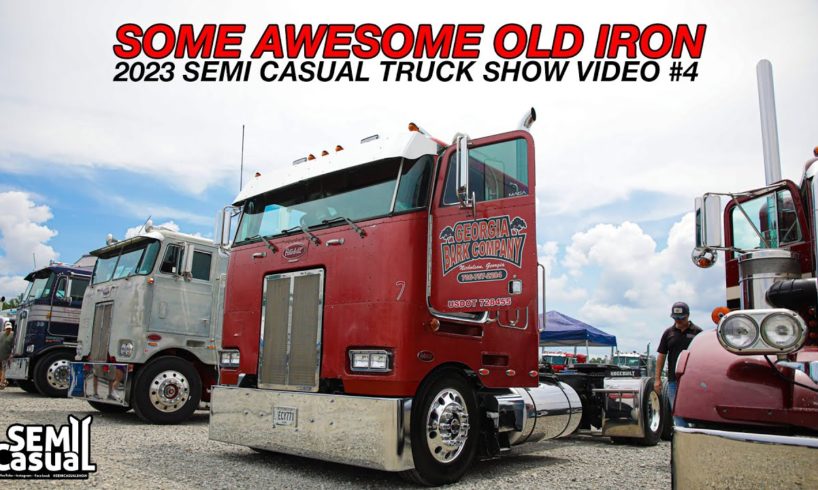 Old Iron at the Semi Casual Truck Show 2023