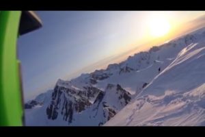 See skier's terrifying 1,600-foot fall off cliff