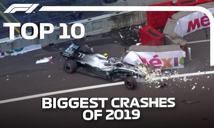 Top 10 Biggest F1 Crashes of 2019