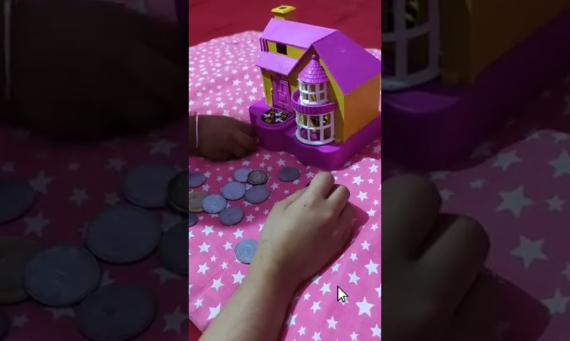 #puppy house 🏠🏠🏠saving bank#Dog kennel stealing coins from piggy bank#shorts #youtube shorts#viral