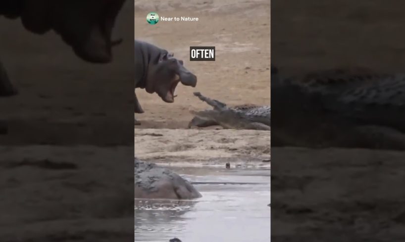 5 Animals That Can Kill A Crocodile In A Fight🐊