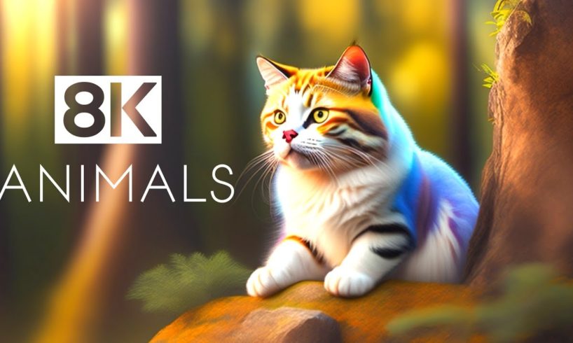 Animals in 8K ULTRA HD - High Resolution 8K Video (60 FPS)