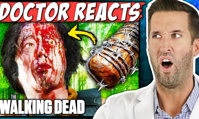 ER Doctor REACTS to The Walking Dead Medical Scenes