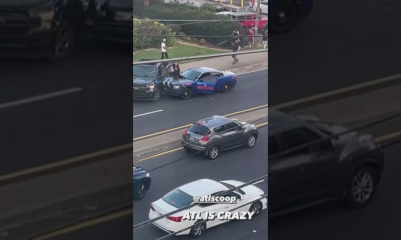 GSP trooper arrests burnout suspect at gunpoint after stopping car with PIT Maneuver