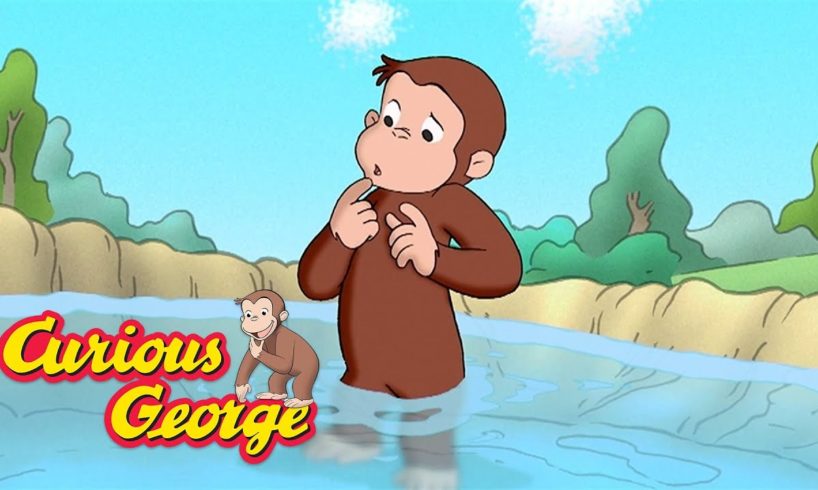 George rescues a little fish 🐵 Curious George 🐵 Kids Cartoon 🐵 Kids Movies