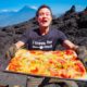 I Ate the World’s Only Volcano Pizza!! 🍕