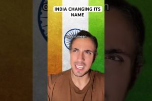 India Changing Its Name