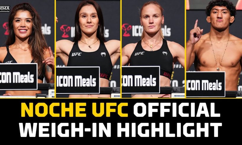 Noche UFC: Grasso vs. Shevchenko 2 Official Weigh-In | MMA Fighting