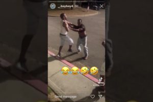 #viral #fyp #hoodfights🤣🤣