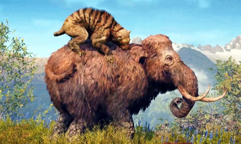 Brutal Prehistoric Beast fights in Far Cry Primal!