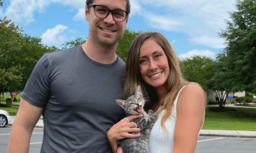 Couple's first cat adoption doesn't go as expected