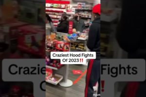 Craziest Hood Fights Of 2023😳😳pt.1 #fight #crazy #shorts