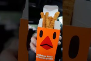 Let's try CHICKEN FRIES (burger king) #chickenfries #letstry #burgerking #bk #foodreview #fastfood