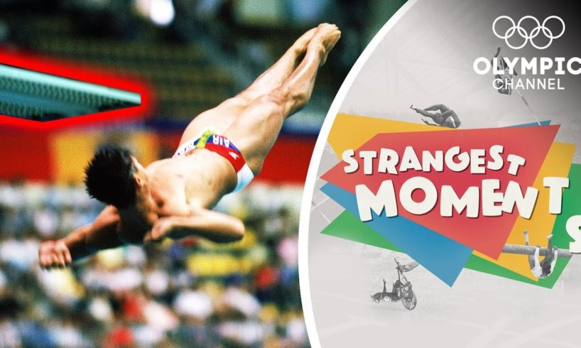 The Diver who hit the Springboard at the Olympics | Strangest Moments