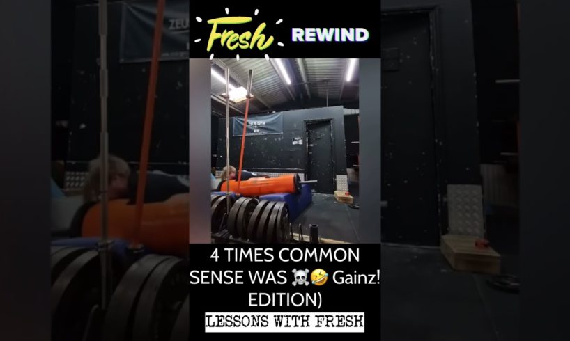 4 TIMES COMMON SENSE WAS ☠️🤣 (Gainz! EDITION) FRESH REWIND👊 #fail #comedy #funny #education