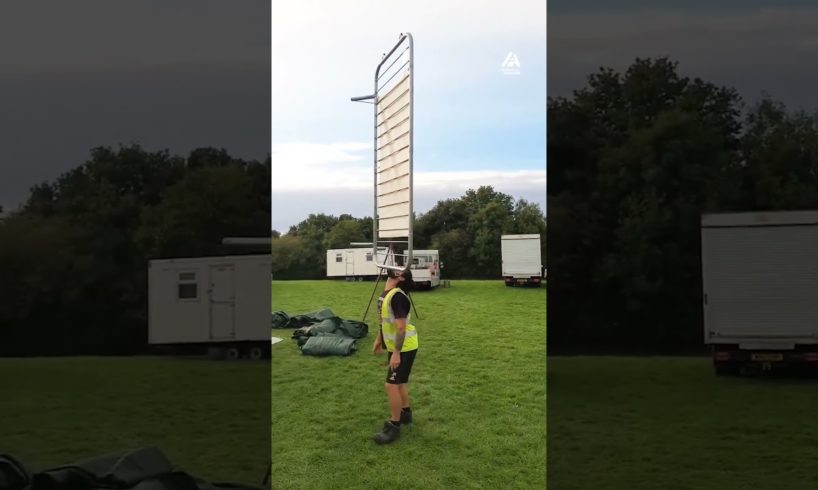 Guy Balances Metal Fence On Chin | People Are Awesome #shorts