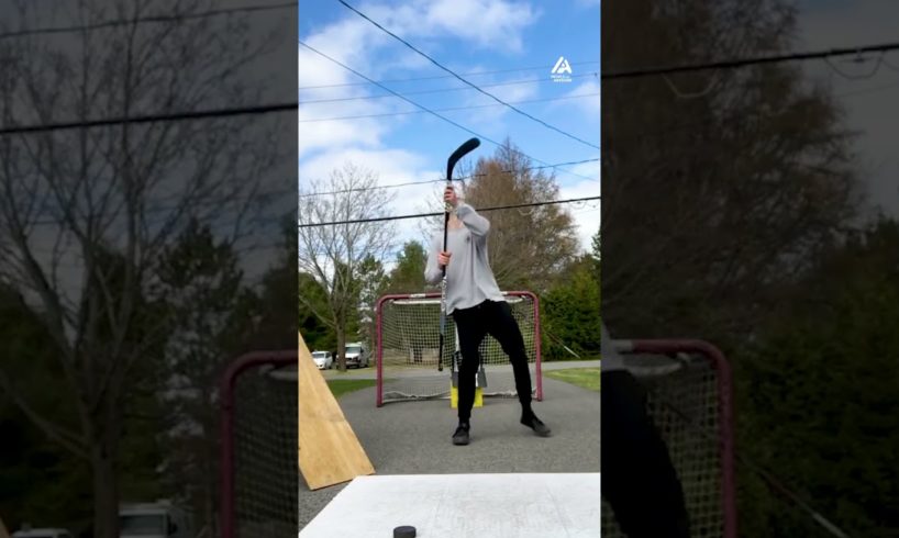 Guy Shows off Amazing Hockey Skills