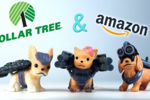 I weaponized these cute puppies. | Dollar Tree + Amazon Kitbash