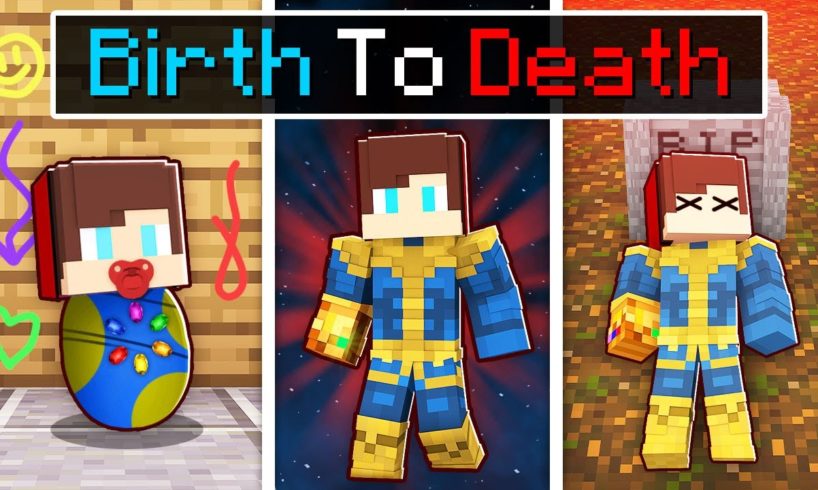 Maizen BIRTH to DEATH or THANOS in Minecraft! - Parody Story(JJ and Mikey TV)