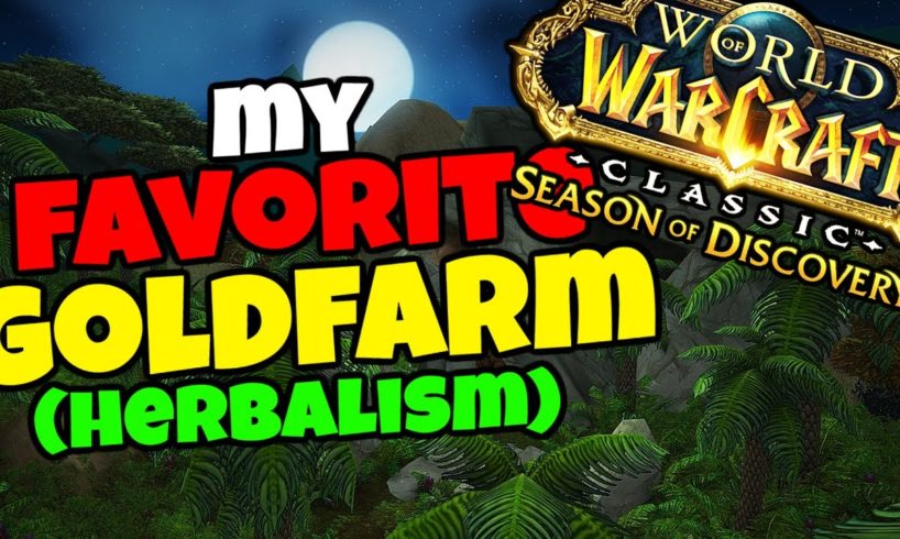 Season of Discovery Herbalism Goldfarm - This is Awesome!