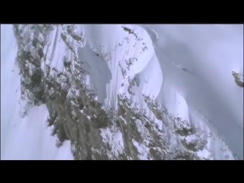 Skiers, Snowboarders Falling Off Cliffs