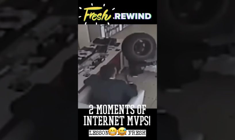 2 MOMENTS of INTERNET MVPs! ☠️🤣 FRESH REWIND👊 #fails #comedy #videos #funny #fun