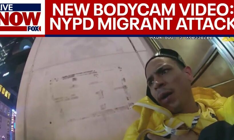 NYC migrants: New video in NYPD migrant attack