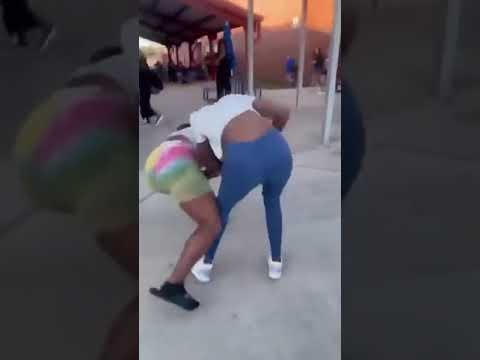 She was rippin them braids out of her hair #fights #schoolfights #VideoViral #funny #women #shorts