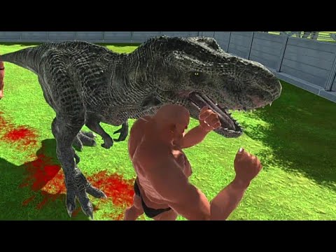 Single Animal Fights Wild Beastly | Dinosaur Games    - battle simulator | animal games | part 1